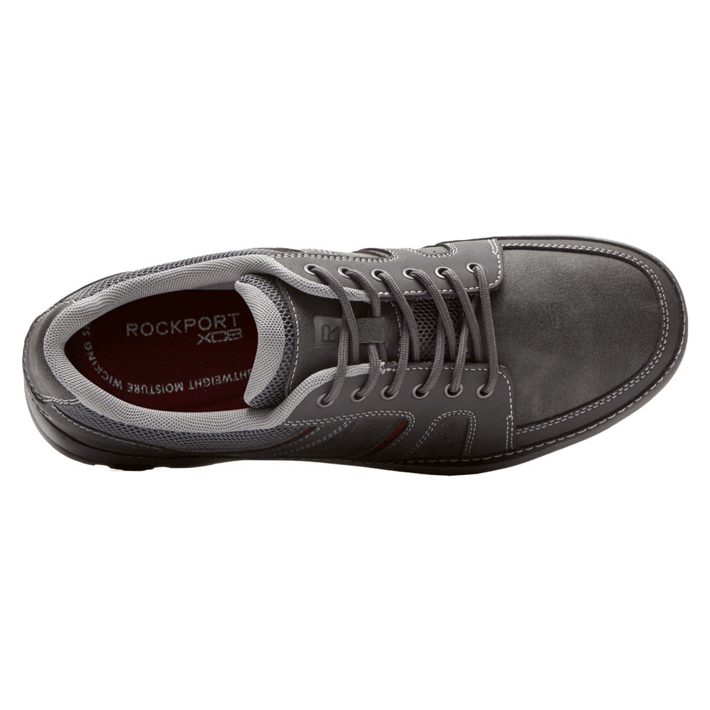 Rockport Joggesko Herre Mørke Grå - Get Your Kicks Mudguard Blucher - XBEU62471